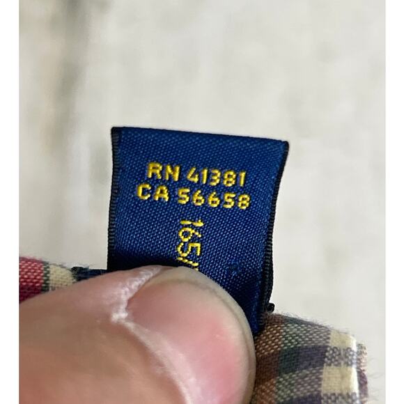 Polo Ralph Lauren Women's 6 multicolor lightweight plaid shorts flat front - Picture 6 of 6